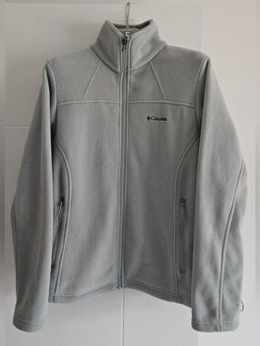 💲⬇️Columbia M women's full zip-up fleece sweater jacket Medium